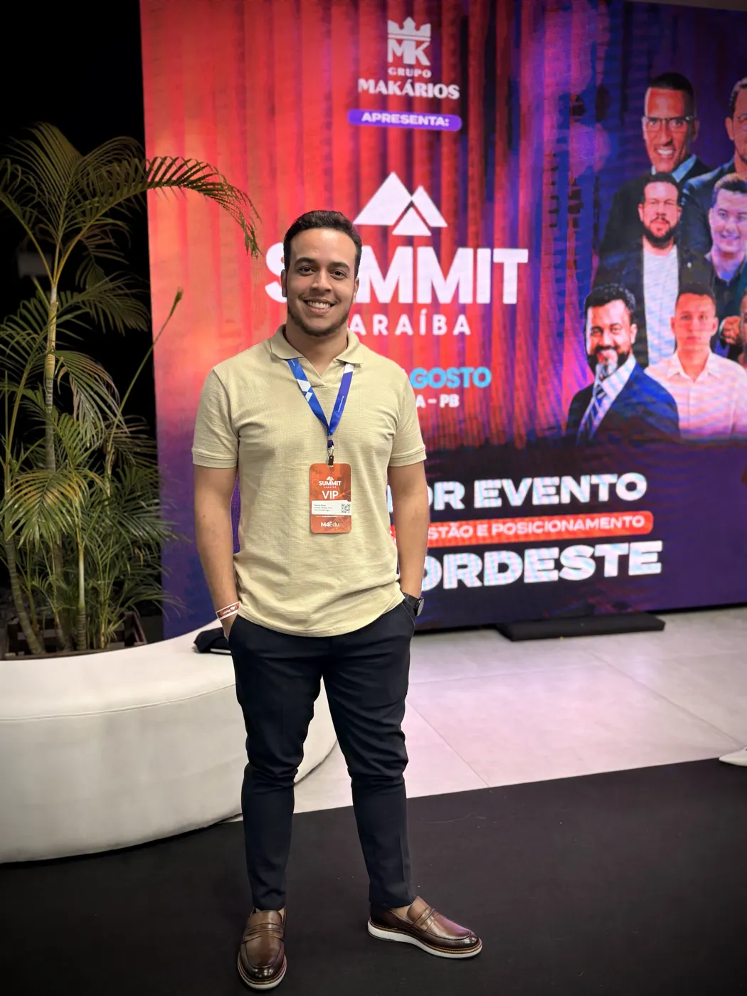 Tarcio Diniz no Summit Paraíba, evento de gestão e posicionamento
